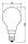 OSRAM LED-Lampe Star Classic P25 E14 1,8 W matt, 1 St.