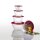 WESTMARK Schüssel-Set Olympia transparent/rot 9-tlg., 1 Set