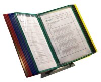 tarifold Sichttafelsystem 434209 DIN A4 farbsortiert mit...