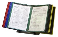 tarifold Sichttafelsystem 434209 DIN A4 farbsortiert mit 20 St. Sichttafeln, 1 St.