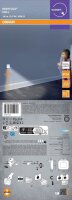 OSRAM LED-Außenleuchte mit Bewegungsmelder NIGHTLUX Hall, silber 0,25 W, 1 St.