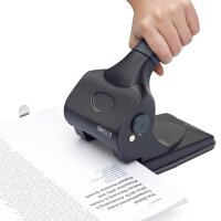 RAPESCO® Registraturlocher ALU 65 schwarz, 1 St.