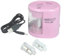 RAPESCO® elektrischer Anspitzer PS12 rosa