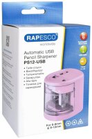 RAPESCO® elektrischer Anspitzer PS12 rosa
