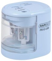 RAPESCO® elektrischer Anspitzer PS12 blau