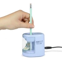 RAPESCO® elektrischer Anspitzer PS12 blau