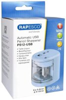 RAPESCO® elektrischer Anspitzer PS12 blau