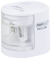 RAPESCO® elektrischer Anspitzer PS12 weiß