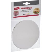 WESTMARK Burger-Trennpapier Big weiß 13,0 x 13,0...