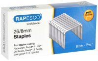 RAPESCO® Heftklammern 26/8, 5.000 St.