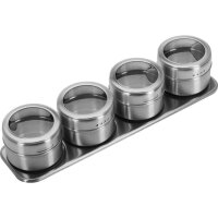 WESTMARK Gewürzregal silber, 5-tlg., 1 Set