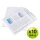 RAPESCO® Dokumententaschen ECO GRS DIN A4 transparent klar, 10 St.  ( 1816 )