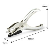 RAPESCO® Lochzange 25 PF25A001, Länge: 13,0 cm, 1 St.