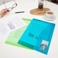 RAPESCO® Sammelmappen DIN A4 farbsortiert, 5 St.