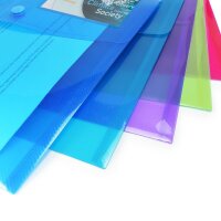 RAPESCO® Sammelmappen DIN A4 farbsortiert, 5 St.