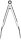 WESTMARK Grillzange Classic Spezial Midi Kunststoff silber, 1 St.