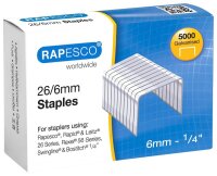 RAPESCO® Heftklammern 26/6, 5.000 St.