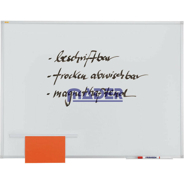 FRANKEN Whiteboard X-tra!Line® 120,0 x 90,0 cm weiß lackierter Stahl