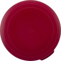 WESTMARK Schüssel Olympia transparent/rot, 1 Set