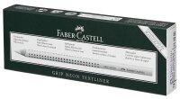 FABER-CASTELL Jumbo GRIP 2001 Bleistifte B silber, 12 St.