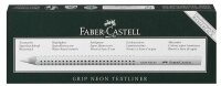FABER-CASTELL Jumbo GRIP 2001 Bleistifte B silber, 12 St.