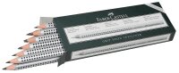 FABER-CASTELL Jumbo GRIP 2001 Bleistifte B silber, 12 St.