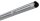 FABER-CASTELL Jumbo GRIP 2001 Bleistifte B silber, 12 St.