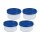 WESTMARK Frischhaltedosen Trio 3,9 cm hoch weiß 100,0 ml, 4 St.