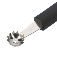 WESTMARK Tomatenstrunkentferner Gentle schwarz, silber