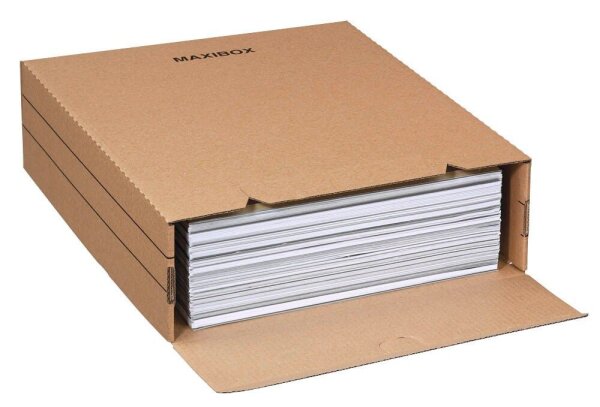 Top-Print Archivboxen braun 24,4 x 32,1 x 8,5 cm, 25 St.