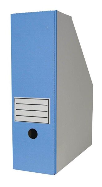 Top-Print Archiv-Stehsammler weiß/blau, 10 St.