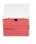 Top-Print Archivboxen weiß/rot 24,4 x 32,1 x 18,5 cm, 10 St.