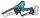 makita UC029GZ Akku-Kettensäge 40,0 V max., ohne Akku