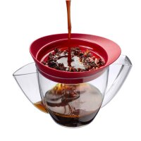 WESTMARK Fetttrennkanne transparent, rot