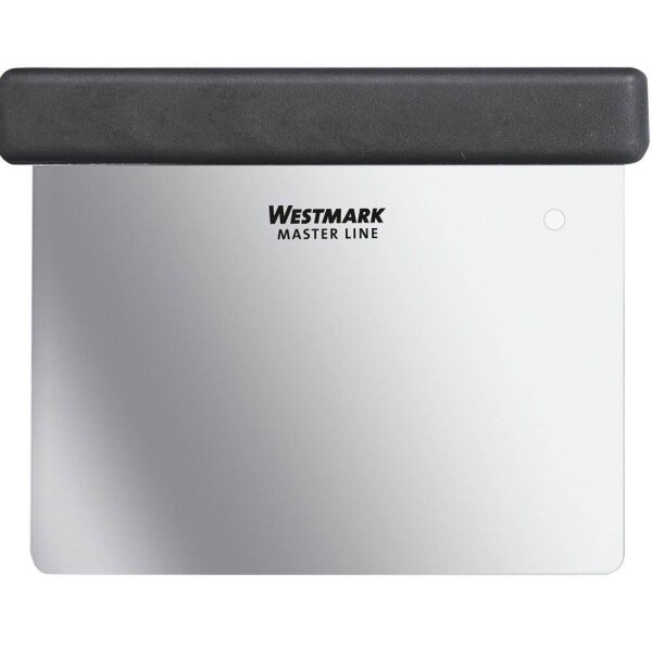 WESTMARK Teigschaber Master Line schwarz, silber 13,0 cm