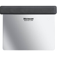 WESTMARK Teigschaber Master Line schwarz, silber 13,0 cm