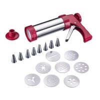 WESTMARK Garnierspritze silber, rot, 1 St.