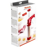 WESTMARK Garnierspritze silber, rot, 1 St.