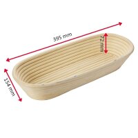 WESTMARK Gärkörbchen oval braun, 1 St.