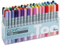 COPIC® Ciao A Layoutmarker-Set farbsortiert 1,0 + 6,0...