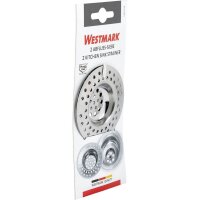 WESTMARK Abfluss-Sieb silber, 2 St.
