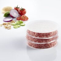 WESTMARK Burger-Trennpapier Mini weiß 7,0 x 7,0 cm, 100 St.