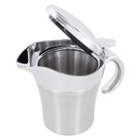 WESTMARK Isolier-Sauciere silber, matt 0,5 l, 1 St.