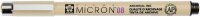 6 + 1 GRATIS: Sakura Pigma Micron Fineliner-Set schwarz, 6 St. + GRATIS Brush-Pe  ( POXSDK7 )