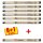 6 + 1 GRATIS: Sakura Pigma Micron Fineliner-Set schwarz, 6 St. + GRATIS Brush-Pe  ( POXSDK7 )
