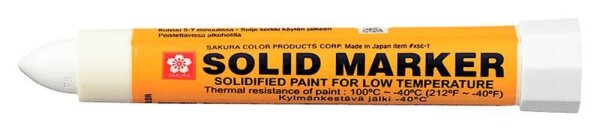 Sakura Solid Industriemarker weiß, 1 St.