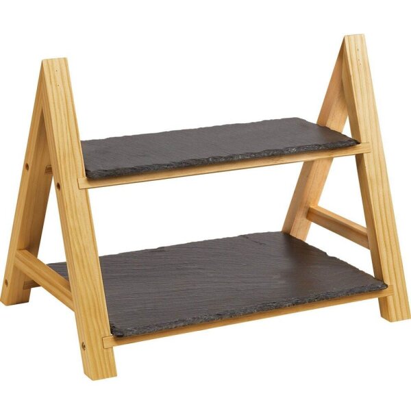 WESTMARK Etagere Tapas + Friends braun, 1 St.