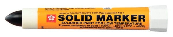 Sakura Solid Industriemarker schwarz, 1 St.