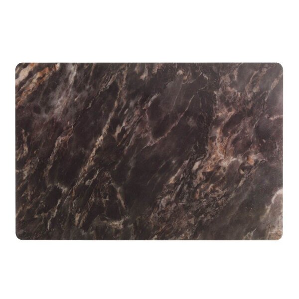 4 WESTMARK Platzsets Marmor schwarz 30,0 x 43,5 cm  ( 1029019150 )