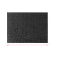 4 WESTMARK Platzsets Coolorista schwarz 32,5 x 45,0 cm  (...